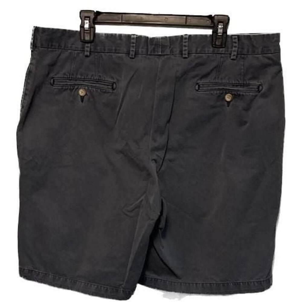 Peter Millar Men's Flat Front Chino‎ Shorts Blue Pima Cotton - Picture 2 of 3